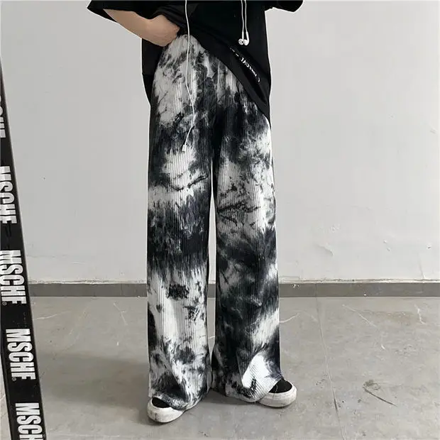 Tie Dye Jogging Sweatpants Women Korean Fashion Streetwear High Waist Joggers Wide Leg Pants Black Trousers Vintage, Black green
Tie Dye Jogging Sweatpants Women Korean Fashion Streetwear High Waist Joggers Wide Leg Pants Black Trousers Vintage, Black green