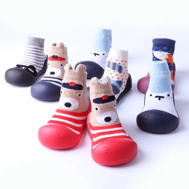 Baby Toddler Cartoon Socks Shoes Infant Soft Rubber Sole Indoor Socks Breathable Cotton Anti-Slip First Walking Shoes Socks
Baby Toddler Cartoon Socks Shoes Infant Soft Rubber Sole Indoor Socks Breathable Cotton Anti-Slip First Walking Shoes Socks
