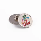 custom china bronze brass badge soft enamel pin