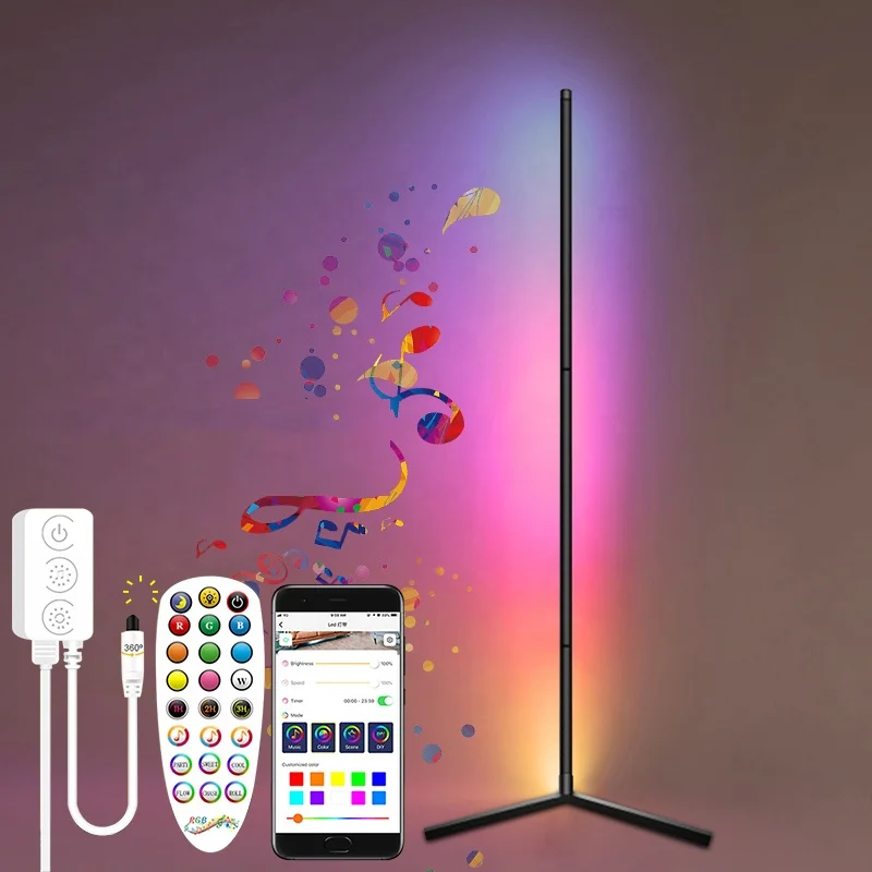 Dropshipping Nordic Floor lamp Led RGB Wireless Remote Controlled LED Light Corner Floor Lamps For Living Room
Dropshipping Nordic Floor lamp Led RGB Wireless Remote Controlled LED Light Corner Floor Lamps For Living Room