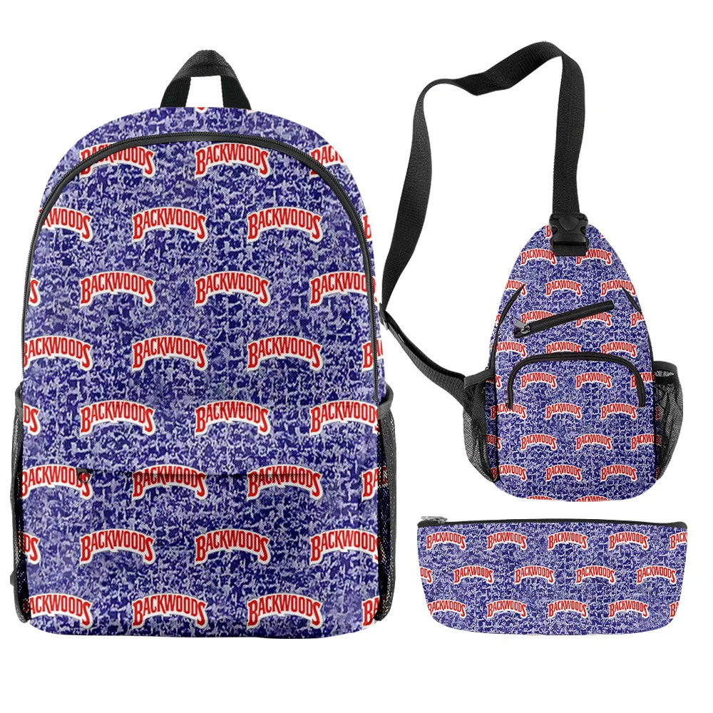 In Stock Laptop Book Shoulder Bags 3 In 1 Backwoods Cartoon Backpack Set With Geometry
In Stock Laptop Book Shoulder Bags 3 In 1 Backwoods Cartoon Backpack Set With Geometry