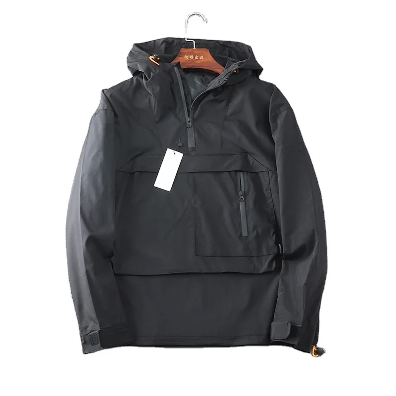 Fashion streetwear hip hop Highneck custom made men's highneck wind hoodies jackets windbreaker for men training wear
Fashion streetwear hip hop Highneck custom made men's highneck wind hoodies jackets windbreaker for men training wear