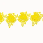 Fast Ship Flower Chemical Available Stock 3D Lace Trinnming