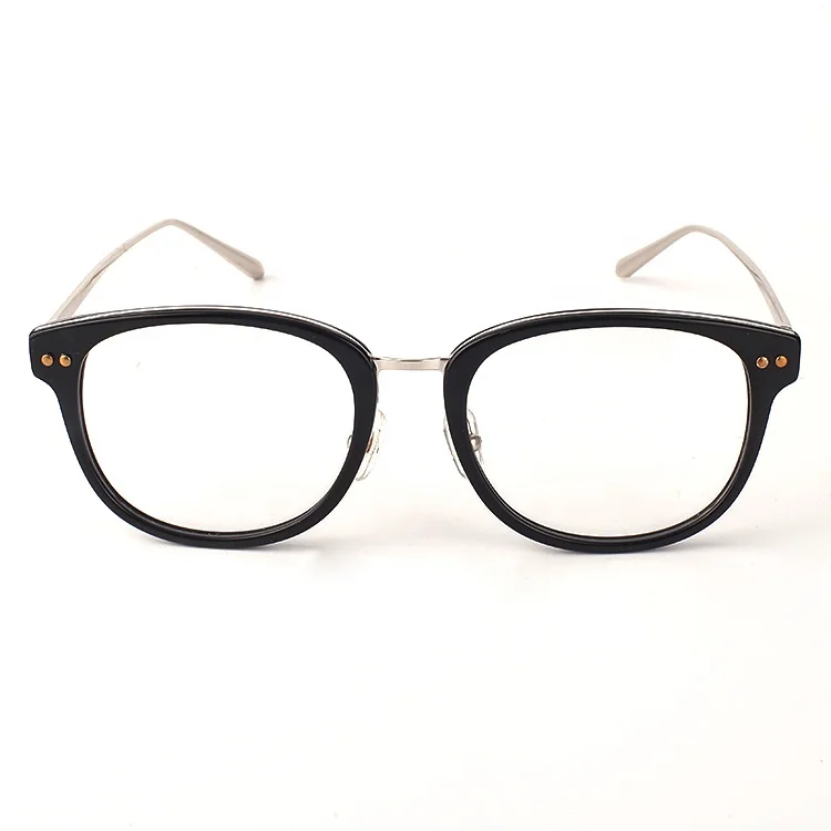 Classic Simple Style Oval Black Acetate Optical Frame Blue Light Blocking Glasses ZSAR1717, Black or custom colors
Classic Simple Style Oval Black Acetate Optical Frame Blue Light Blocking Glasses ZSAR1717, Black or custom colors