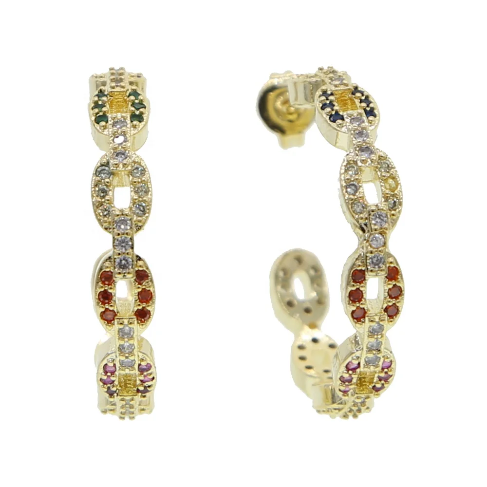 2pcs CZ hoop earring rainbow gold color heart letter earrings for women Korean earrings zirconia crystal charm jewelry gift
2pcs CZ hoop earring rainbow gold color heart letter earrings for women Korean earrings zirconia crystal charm jewelry gift