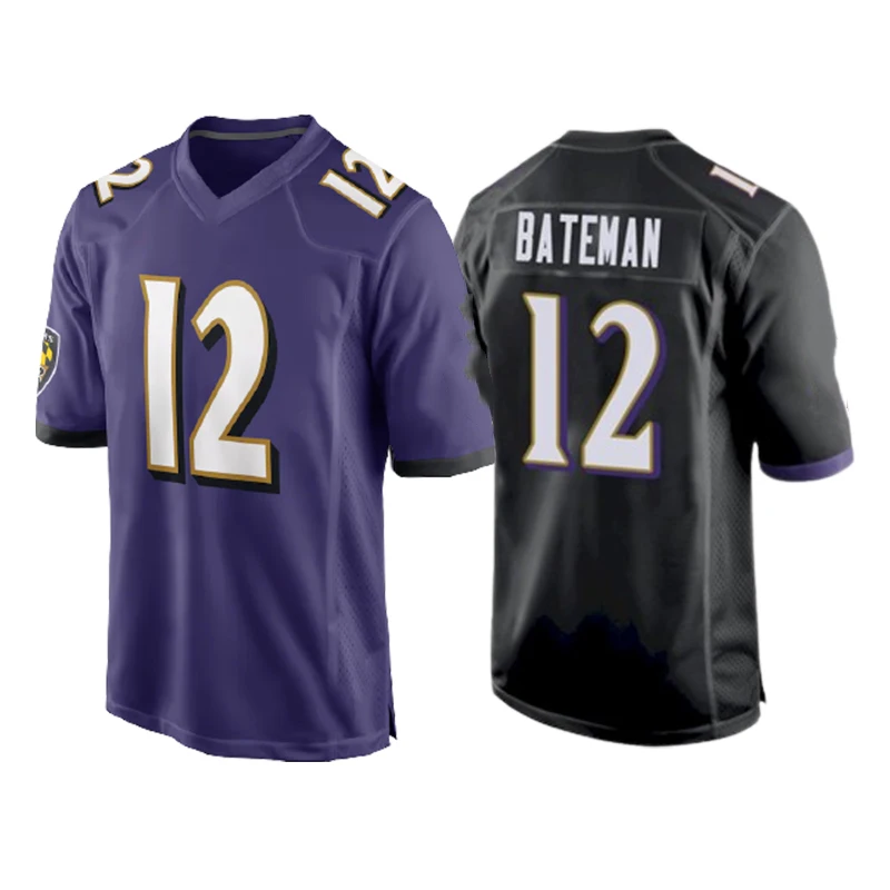 Baltimore Rashod Bateman 12 Raven S American Football Uniform Jersey Stitched Mens Sports Shirt Wear
Baltimore Rashod Bateman 12 Raven S American Football Uniform Jersey Stitched Mens Sports Shirt Wear