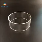 Factory sell sight glass lighting use clear pyrex borosilicate glass tube