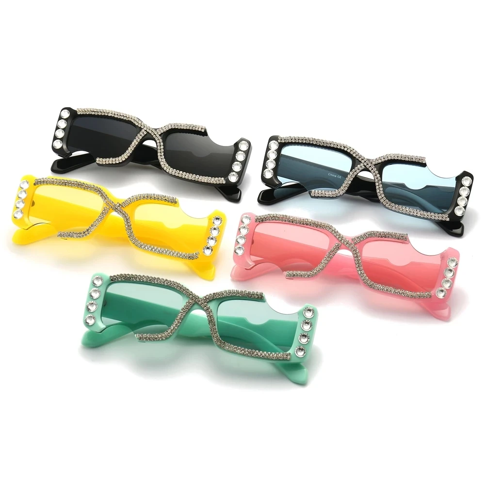 luxury woman sunglasses rhinestones pink green 2022 uv400 square glasses for women half frame fashion party sun glasses
luxury woman sunglasses rhinestones pink green 2022 uv400 square glasses for women half frame fashion party sun glasses