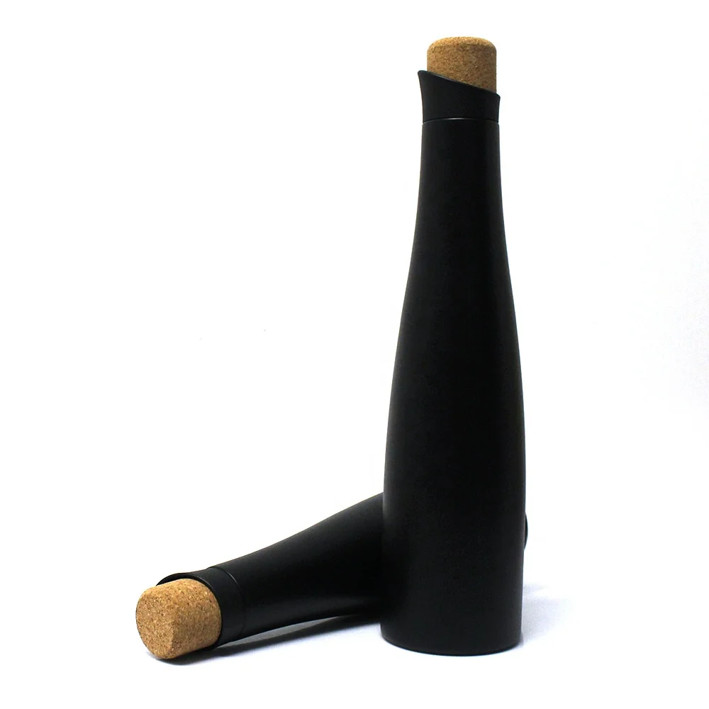Custom stainless vacuum insulated water bottles with cork for storing wine or drinks
Custom stainless vacuum insulated water bottles with cork for storing wine or drinks
