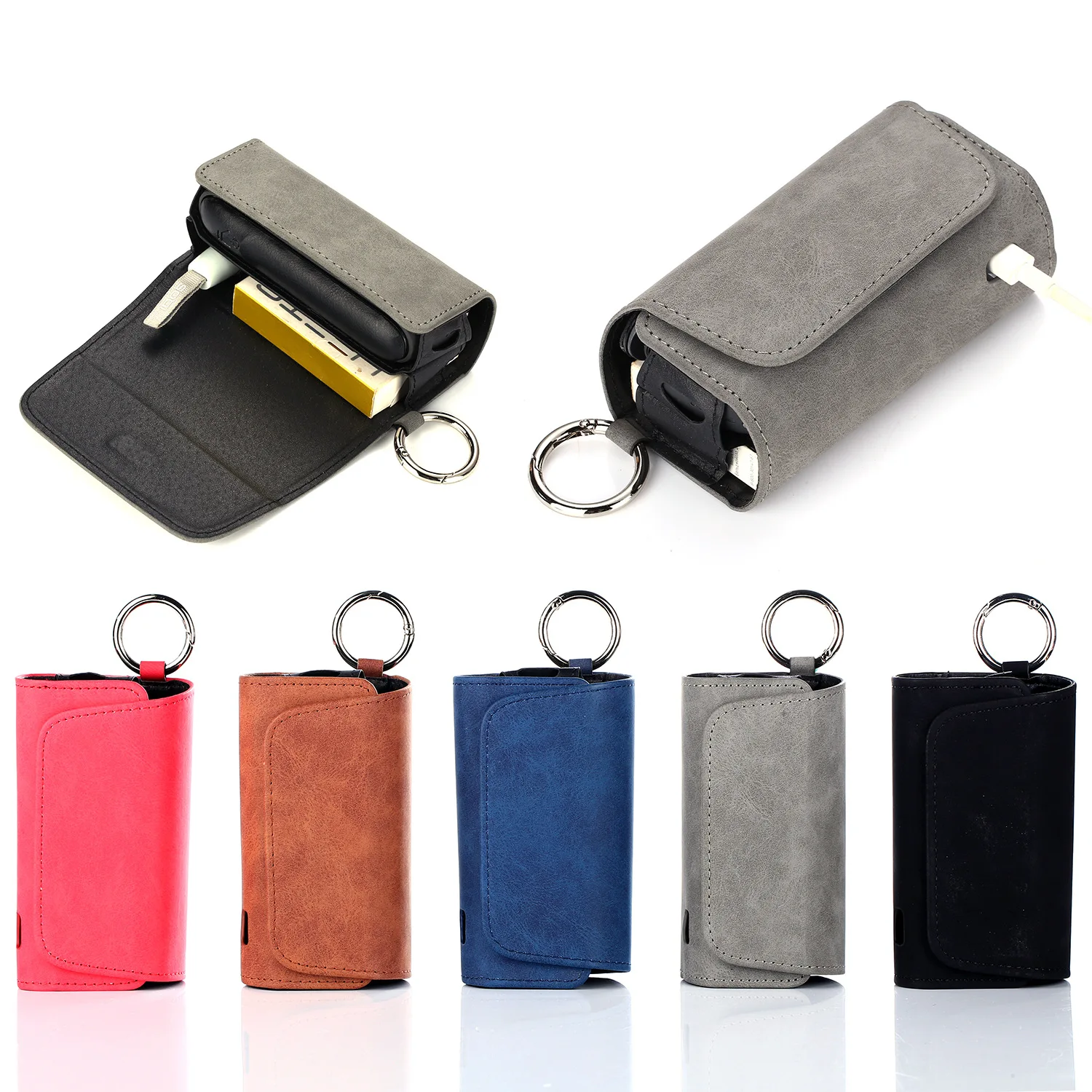 Fashion PU Case For IQOS 3.0 Duo Storage Bag For IQOS 3 Carrying Case Holder with Magnetic Flip Cover, Black, red, grey, brown
Fashion PU Case For IQOS 3.0 Duo Storage Bag For IQOS 3 Carrying Case Holder with Magnetic Flip Cover, Black, red, grey, brown