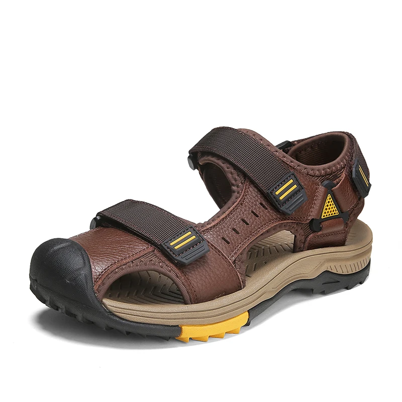 Hot Sale Outdoor Summer Anti-slip Beach Sandals Comfortable Breathable Men Leather Sandals
Hot Sale Outdoor Summer Anti-slip Beach Sandals Comfortable Breathable Men Leather Sandals