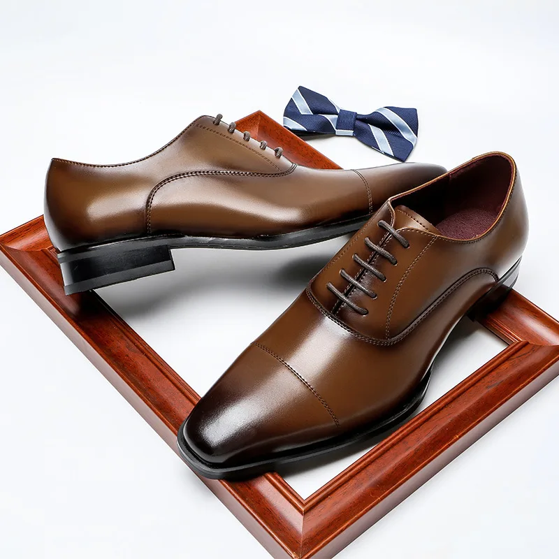 fashion new cow leather gentleman durable rubber sole breathable casual men's business dress shoes
fashion new cow leather gentleman durable rubber sole breathable casual men's business dress shoes