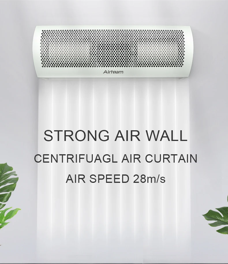 Air Curtain, 380V, 28m/s, 8000m3/h - detail 2