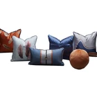 2019 Newest sky blue printing cushion cover home sofa decorative throw pillow case cover