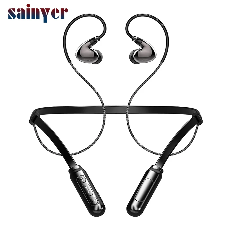 

New Arrival Z5 Mobile Phone Wireless Headset V5.0 Dynamic Headphone For Sports Earphone With Mic, Red/ black