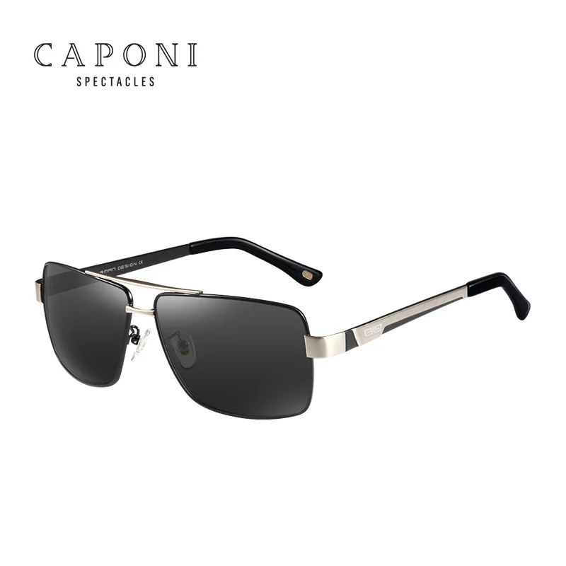 CAPONI 2020 Men New Fashion Eyes Protect Rectangle Sun Glasses Driving Glasses Anti UV400 TAC Lens Polarized Sunglasses Mens
CAPONI 2020 Men New Fashion Eyes Protect Rectangle Sun Glasses Driving Glasses Anti UV400 TAC Lens Polarized Sunglasses Mens