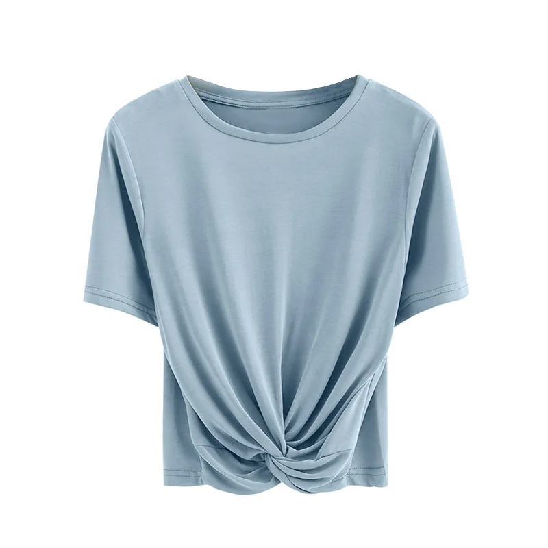 2021 summer sexy women's T-shirt casual comfortable fashion women's cotton short sleeve
2021 summer sexy women's T-shirt casual comfortable fashion women's cotton short sleeve