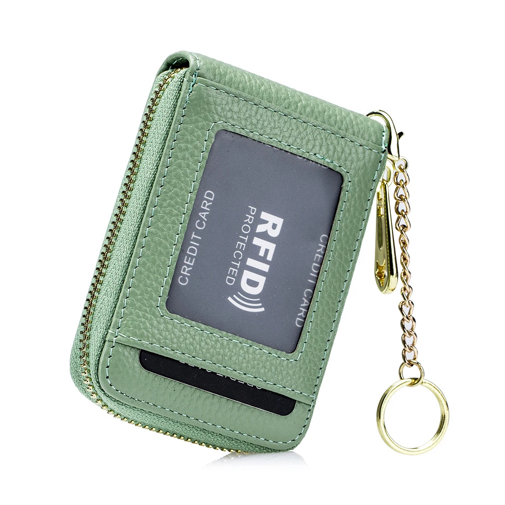 Small Mini Ladies Accordion Wallet Purse RFID Women Leather Credit Card Holder Wallet, Customized color
Small Mini Ladies Accordion Wallet Purse RFID Women Leather Credit Card Holder Wallet, Customized color