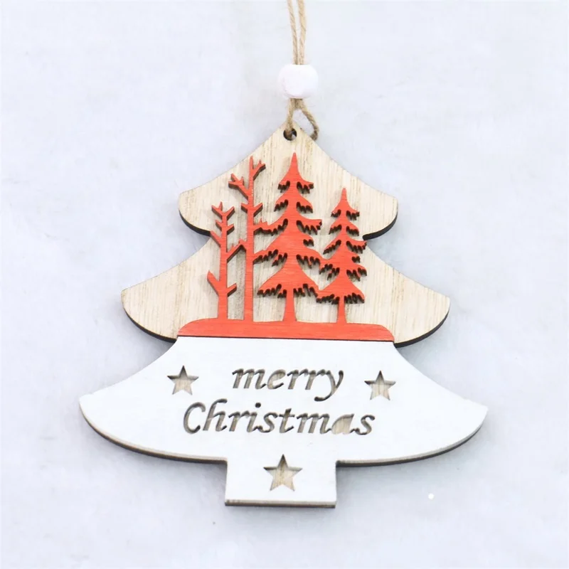 Hot sale Christmas tree ornament tree shape hanging decoration nature wooden hanging
Hot sale Christmas tree ornament tree shape hanging decoration nature wooden hanging