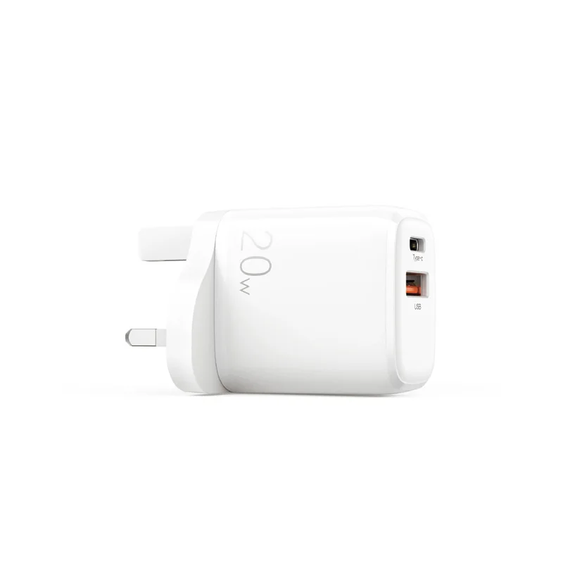 JOYROOM Charger 2021 New ZQ-LG3028E3 UK Plug PD 20W mobile QC3.0 Dual Ports fast Charging Charger
JOYROOM Charger 2021 New ZQ-LG3028E3 UK Plug PD 20W mobile QC3.0 Dual Ports fast Charging Charger