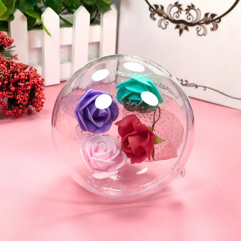 High Transparent Plastic Hollow Ball Candy Storage Box Holiday Christmas Pendant, Photo
High Transparent Plastic Hollow Ball Candy Storage Box Holiday Christmas Pendant, Photo