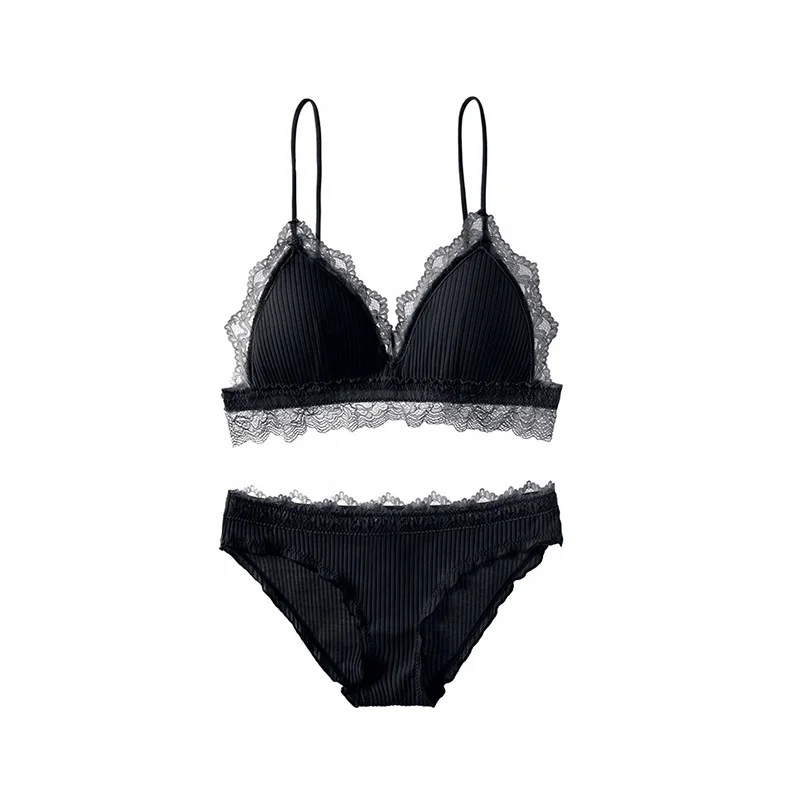 New rib fabric cotton girls bra short panties set thin cup no steel ring womens underwear sets, 4 colors
New rib fabric cotton girls bra short panties set thin cup no steel ring womens underwear sets, 4 colors