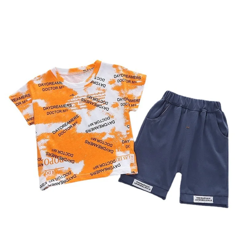 2021 Children's suit sports style boy full-printed short-sleeved children's clothing boy clothes summer two-piece wholesal, Purple,light green,orange
2021 Children's suit sports style boy full-printed short-sleeved children's clothing boy clothes summer two-piece wholesal, Purple,light green,orange