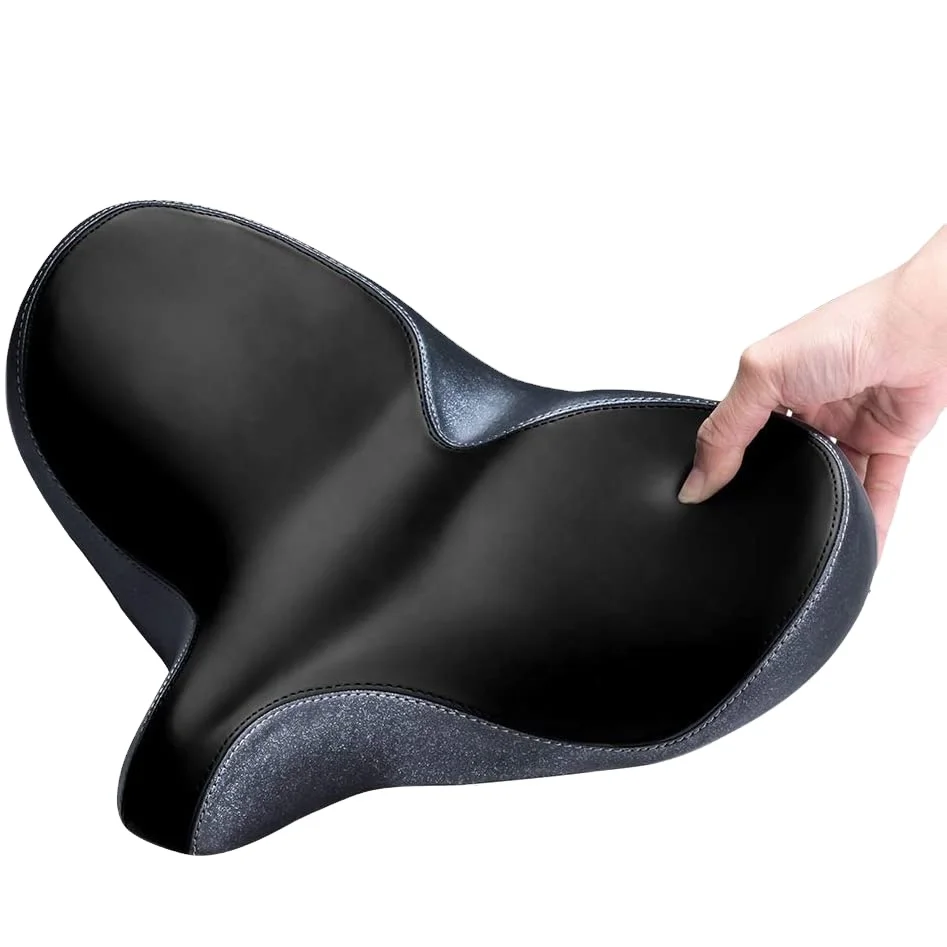 New Oversized Comfort Bike Seat Comfortable Replacement Bike Saddle Memory Foam Bike Saddle Waterproof Universal Fit Bicycle, Black grey
New Oversized Comfort Bike Seat Comfortable Replacement Bike Saddle Memory Foam Bike Saddle Waterproof Universal Fit Bicycle, Black grey
