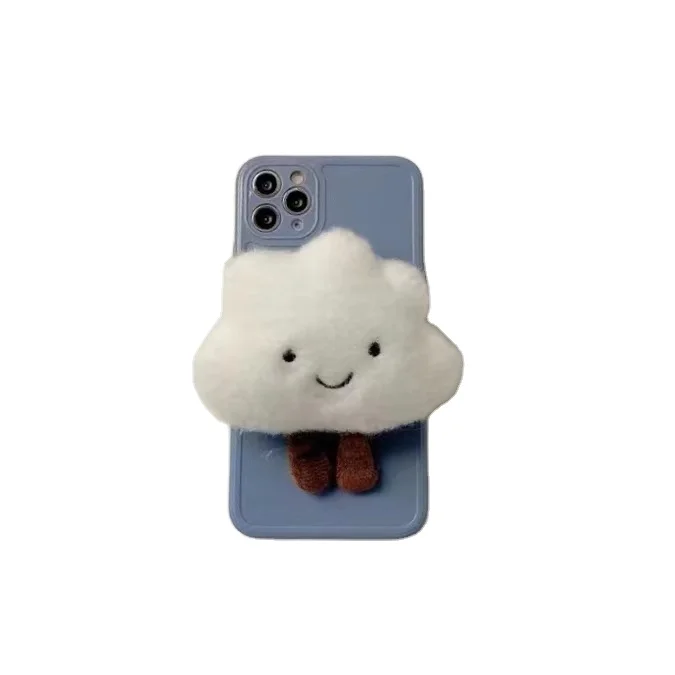 Cute 3D Plush Cartoon Cloud Furry Phone Case For iPhone 12 Pro Max Mini 11 X XS XR Warm Flurry Loverly Cover
Cute 3D Plush Cartoon Cloud Furry Phone Case For iPhone 12 Pro Max Mini 11 X XS XR Warm Flurry Loverly Cover