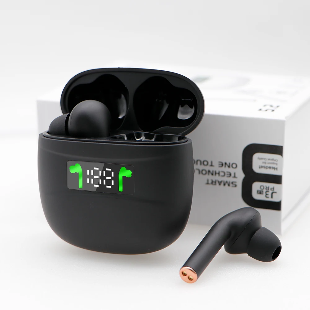 Amazon Hot Selling Mini LED Display Sport TWS J3 Pro LED Display Liquid Earphone For Mobile Phone
Amazon Hot Selling Mini LED Display Sport TWS J3 Pro LED Display Liquid Earphone For Mobile Phone