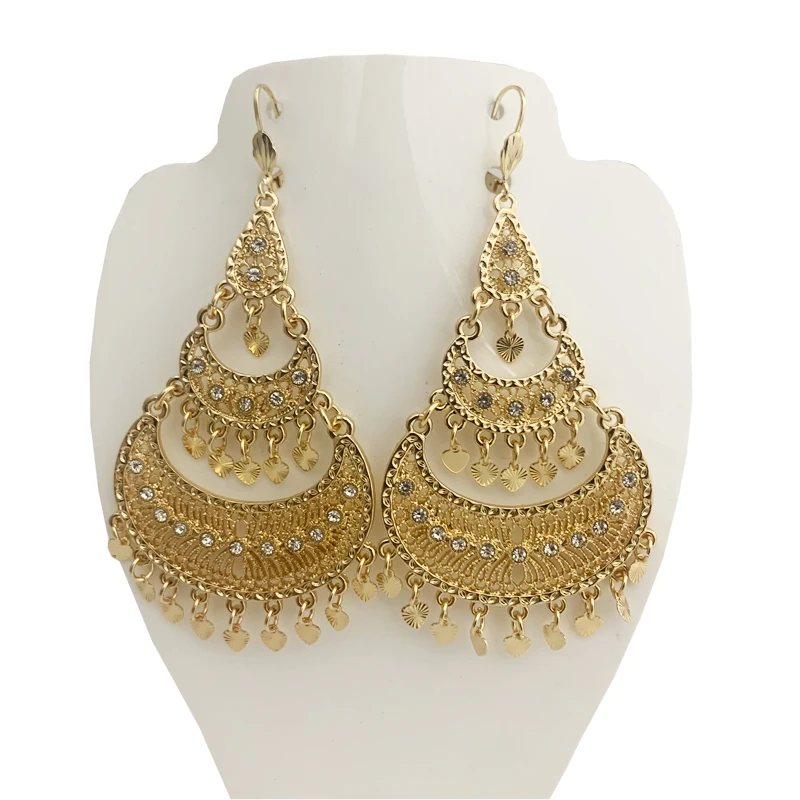 Morocco Gold Tassel Earrings For Women's Fashion Party Jewelry Environmentally Friendly High Quality French Hook Earring Gift
Morocco Gold Tassel Earrings For Women's Fashion Party Jewelry Environmentally Friendly High Quality French Hook Earring Gift