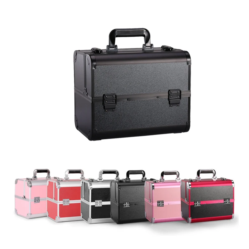 Portable large space stainless steel designer cosmetic case hot aluminum cosmetic makeup case organizer maleta de maquiagem, Customizable
Portable large space stainless steel designer cosmetic case hot aluminum cosmetic makeup case organizer maleta de maquiagem, Customizable