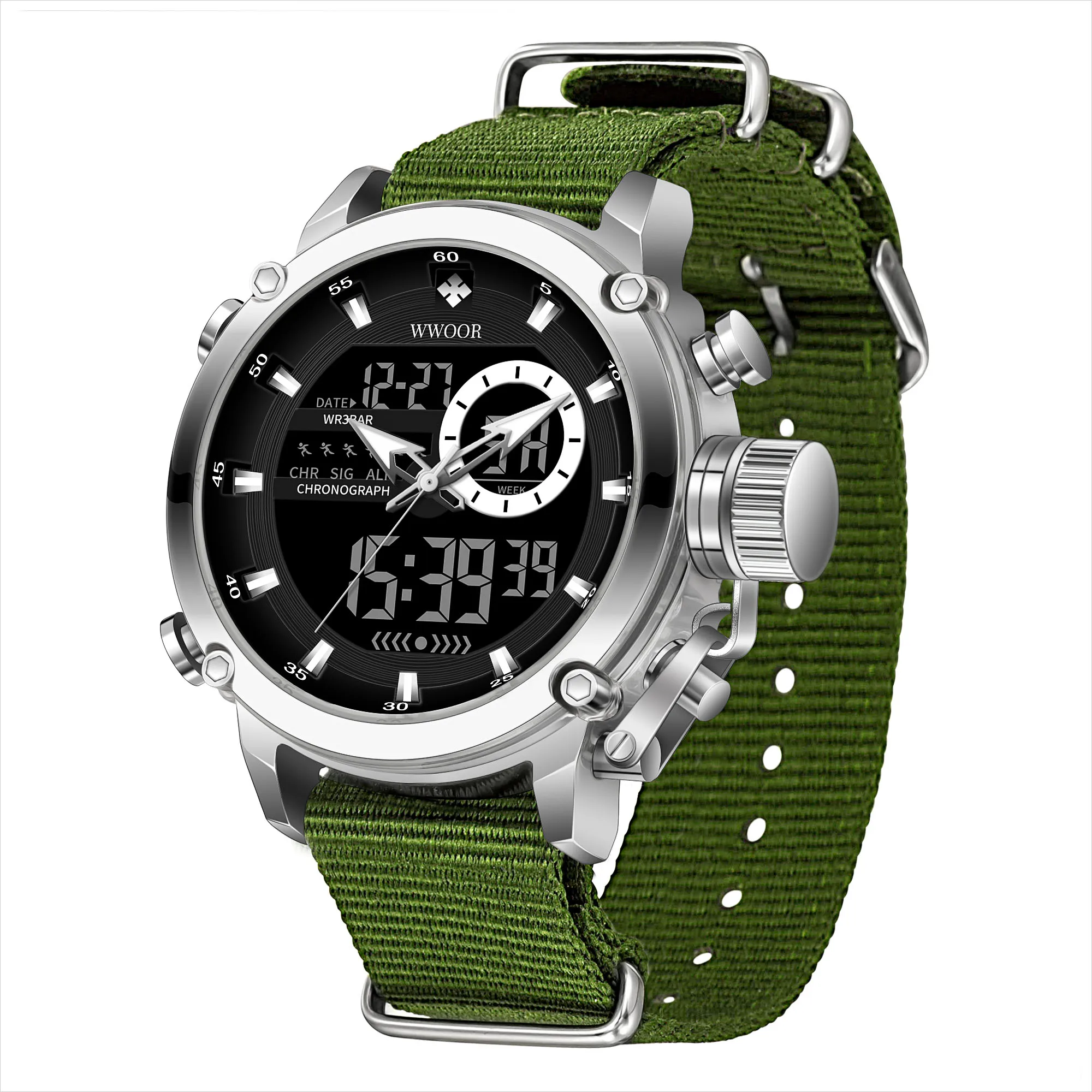 Wholesale China Factory LED Dual Display Digital Quartz Wrist Watch For Men Sports Waterproof Calendars reloj para hombre
Wholesale China Factory LED Dual Display Digital Quartz Wrist Watch For Men Sports Waterproof Calendars reloj para hombre
