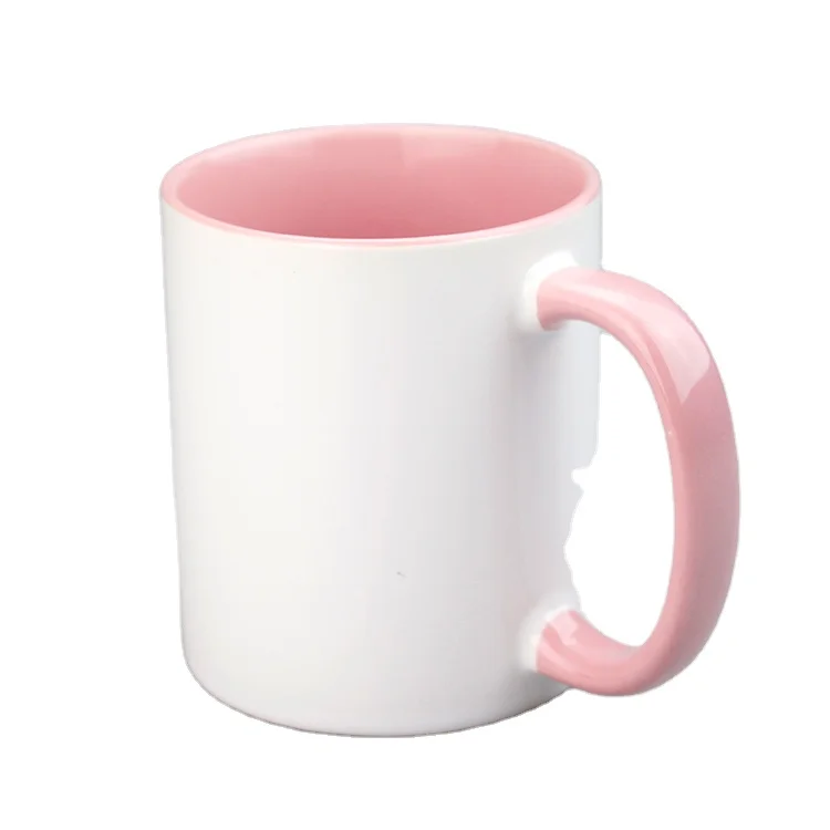 Machine Washable Ceramic Coffee Mug Inner Handle Colorful Travel Mug 11oz Sublimation Mugs European Standard for Breakfast, 10 colors
Machine Washable Ceramic Coffee Mug Inner Handle Colorful Travel Mug 11oz Sublimation Mugs European Standard for Breakfast, 10 colors