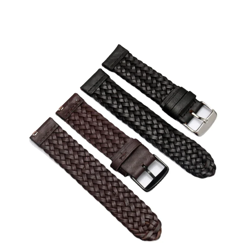 German hand-woven leather strap 18mm 20mm 22mm soft and fashionable water-repellent leather woven leather strap, Black/brown/blue/camel/gray/customizable
German hand-woven leather strap 18mm 20mm 22mm soft and fashionable water-repellent leather woven leather strap, Black/brown/blue/camel/gray/customizable