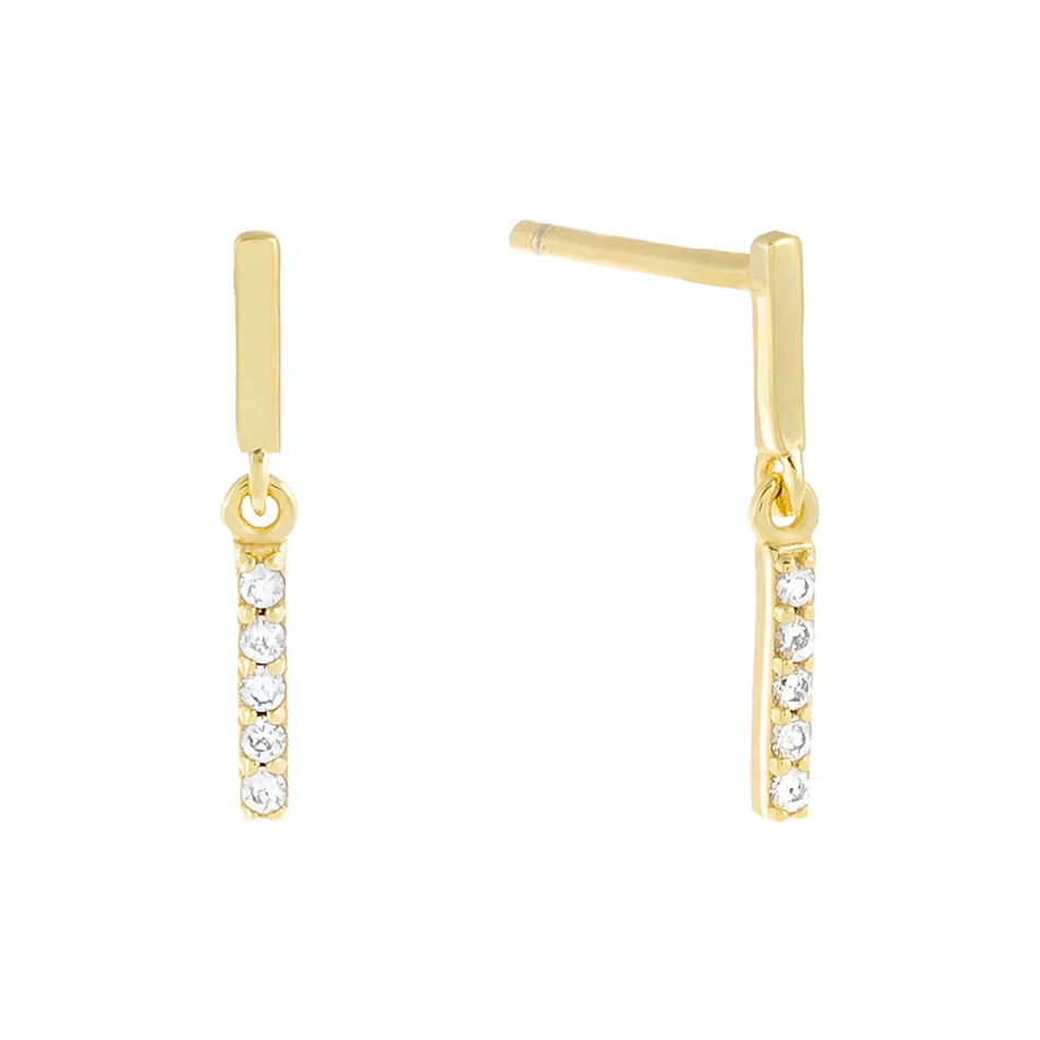 popular gift 18k gold vermeil jewelry 925 sterling silver high polish bar pendant earrings for women party
popular gift 18k gold vermeil jewelry 925 sterling silver high polish bar pendant earrings for women party