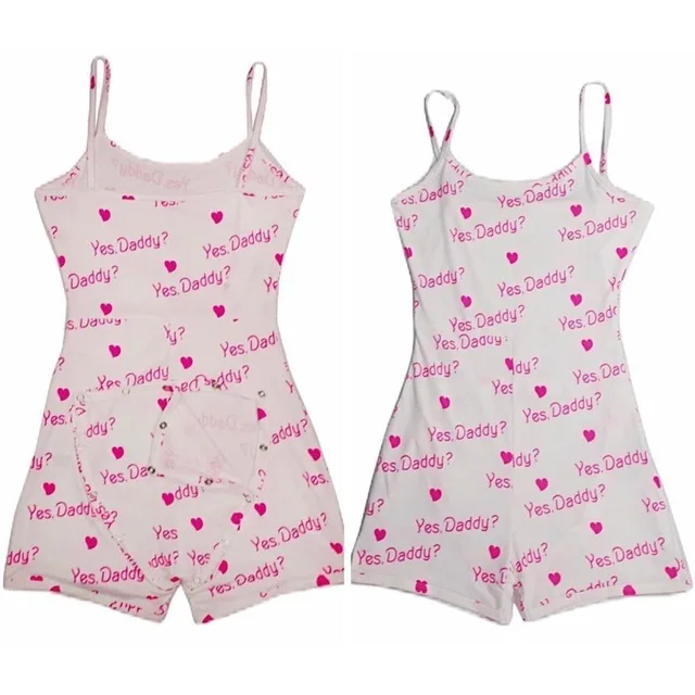 Women Summer Sexy One Piece Adult Romper Sleepwear Sleeveless Jumpsuit For Adults Onesie With Butt Flap Onesie pajamas
Women Summer Sexy One Piece Adult Romper Sleepwear Sleeveless Jumpsuit For Adults Onesie With Butt Flap Onesie pajamas