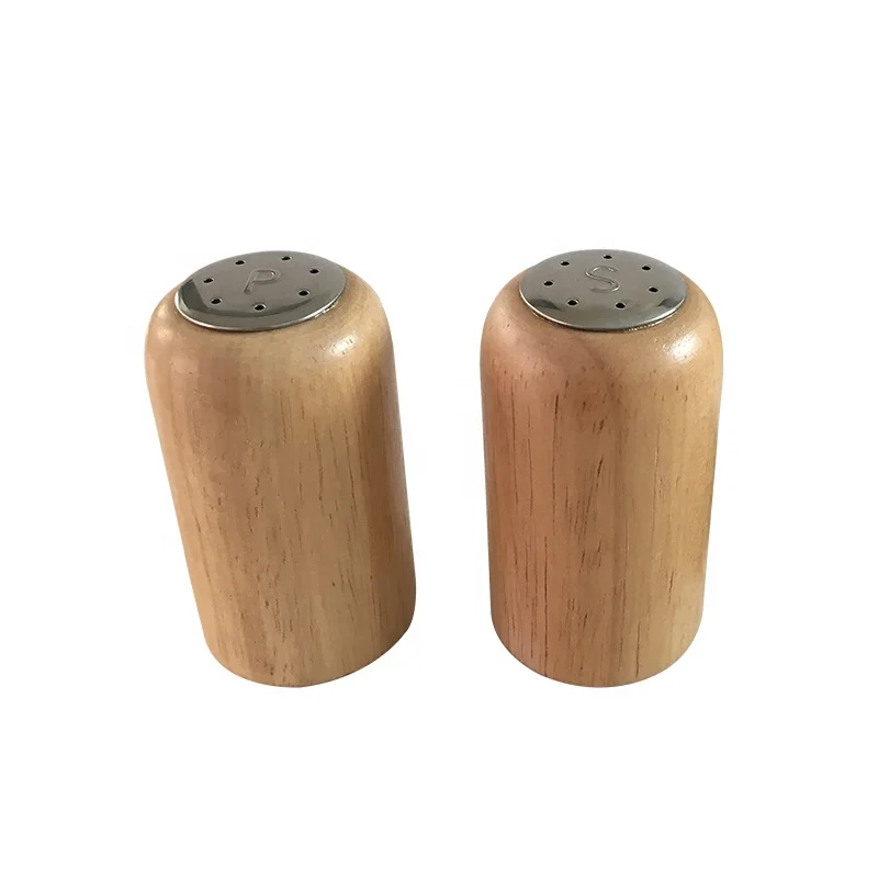 Hot Sale Salt Pepper Sugar Shaker Factory Direct Selling Wholesale Eco Manual Wood Salt and Pepper Shakers Set, Natural
Hot Sale Salt Pepper Sugar Shaker Factory Direct Selling Wholesale Eco Manual Wood Salt and Pepper Shakers Set, Natural