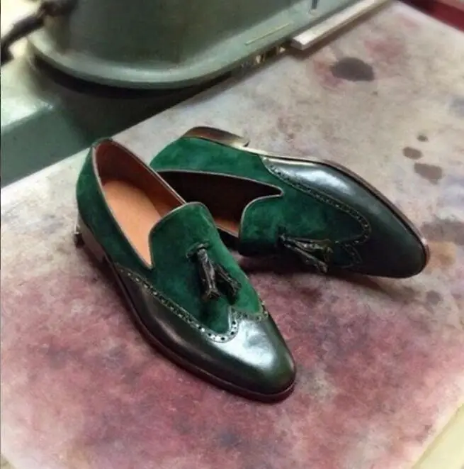 Spring 2021 new low heel men's shoes shallow mouth business shoes drop shipping green
Spring 2021 new low heel men's shoes shallow mouth business shoes drop shipping green