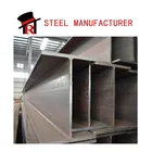 Structural carbon steel A36 q235/q345/ss400 hot rolled jis h-beam i beam steel/mill test certificate of q345b h beam