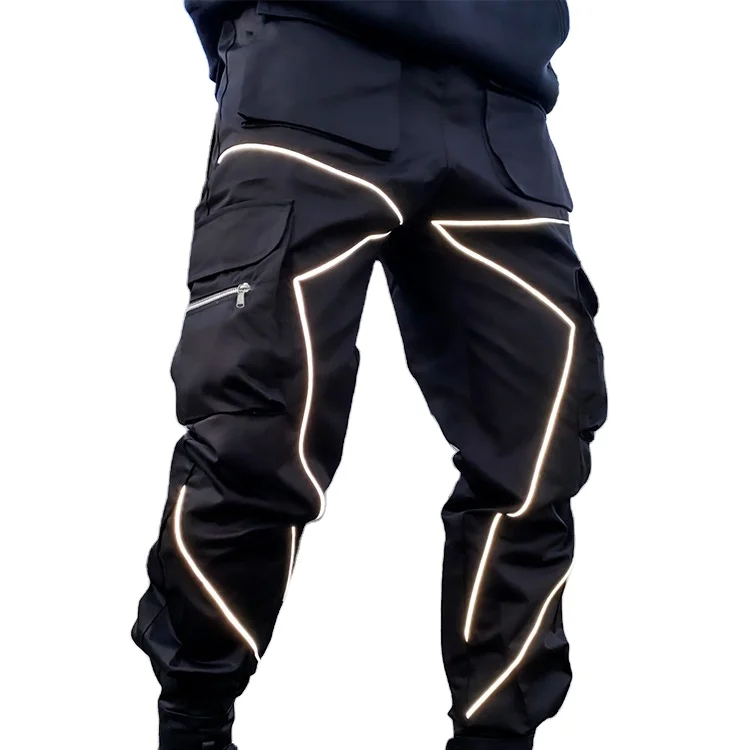 Rummandy New Design Men Multi-Pocket Harem Hip Pop Pants Trousers Reflective Streetwear Sweat Cargo Pants, Customized color
Rummandy New Design Men Multi-Pocket Harem Hip Pop Pants Trousers Reflective Streetwear Sweat Cargo Pants, Customized color