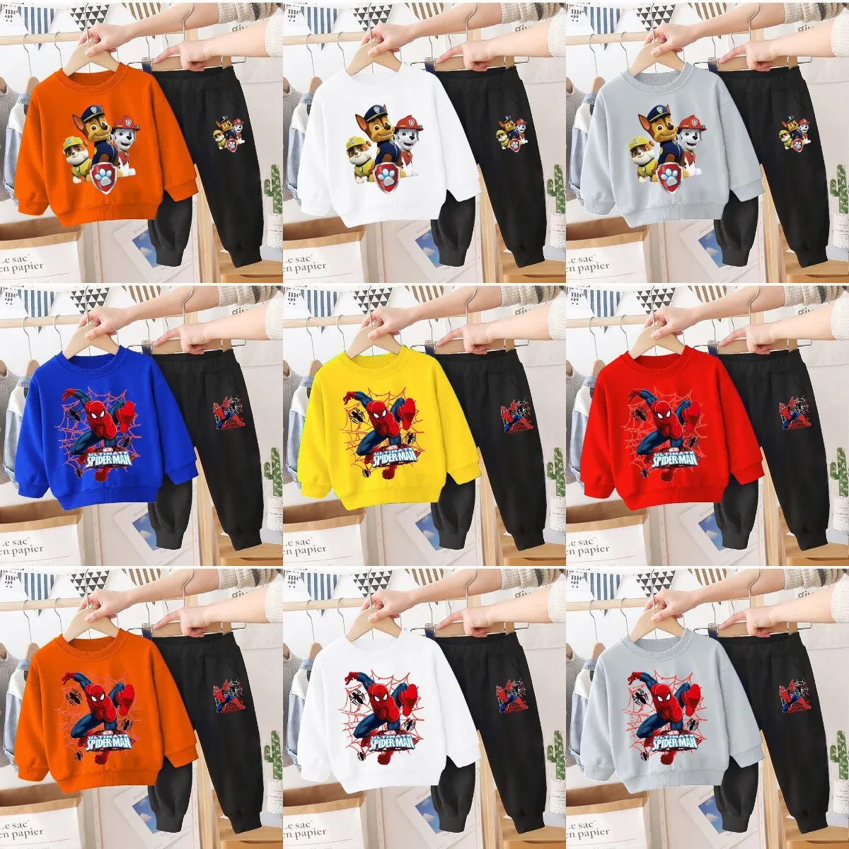 Big boy's clothes children's clothes letter jacket T shirt trousers spot wholesale children winter spring clothing cotton
Big boy's clothes children's clothes letter jacket T shirt trousers spot wholesale children winter spring clothing cotton