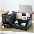 Luxury Custom Logo hotel PU Leather Genuine Leather Remote Control Holder Case