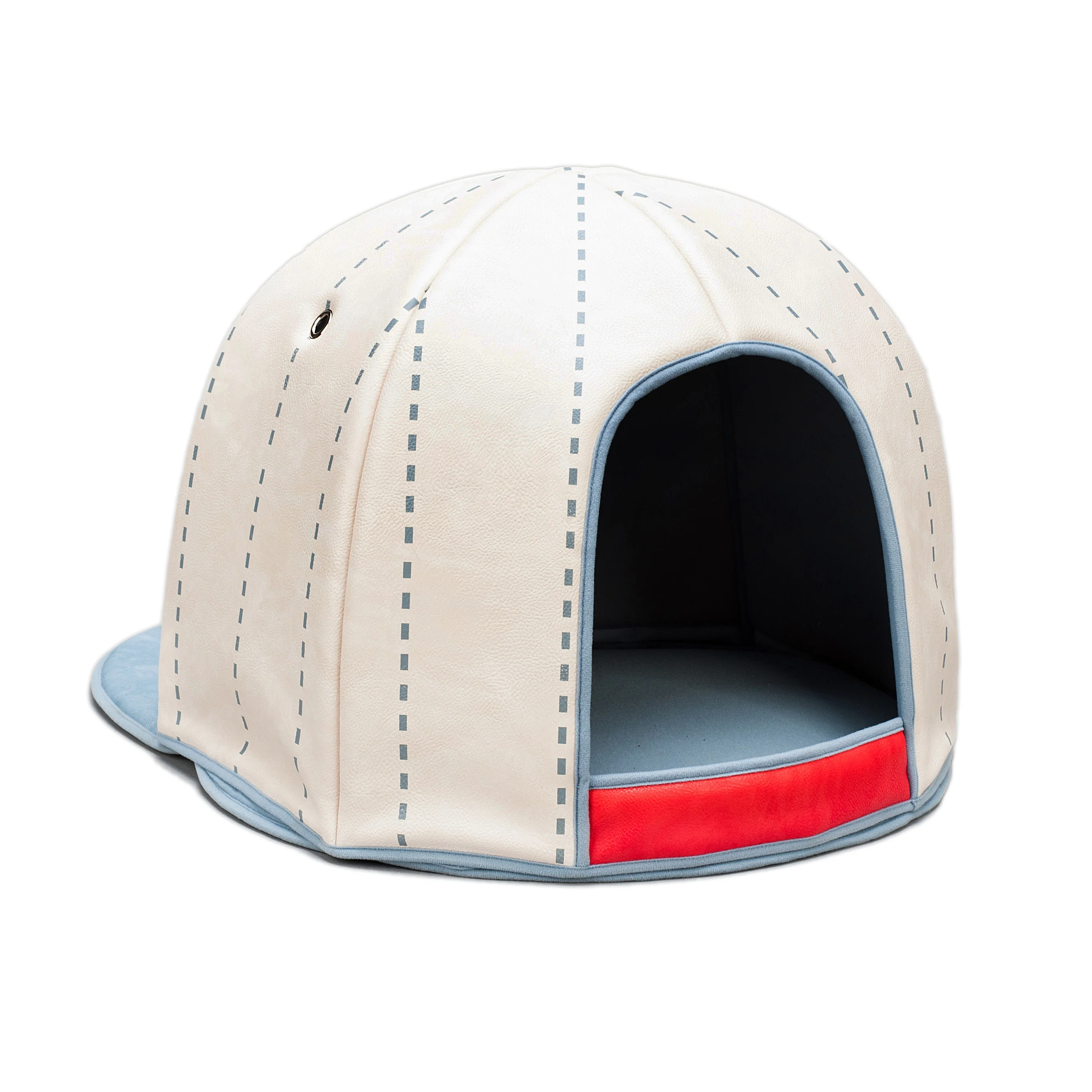 Christmas Gifts Pet Supplies Cap Shaped Sporty Innovative Shape PU Leather Dog Cat Bed House, Red and black
Christmas Gifts Pet Supplies Cap Shaped Sporty Innovative Shape PU Leather Dog Cat Bed House, Red and black