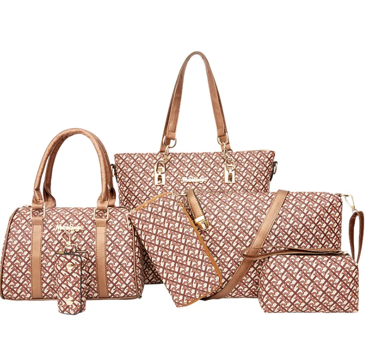 Amazon best selling cross body bags for women 2020 leather 6 piece set cross body shoulder bag, Brown/black/orange red/cream
Amazon best selling cross body bags for women 2020 leather 6 piece set cross body shoulder bag, Brown/black/orange red/cream