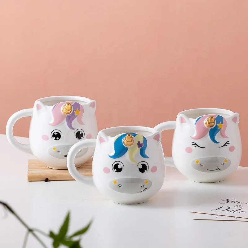 Creative Colorful Lovely Unicorn Ceramic Mugs Kids Gift Cute Cartoon Mugs 3D Unicorn Mugs, A,b,c,d
Creative Colorful Lovely Unicorn Ceramic Mugs Kids Gift Cute Cartoon Mugs 3D Unicorn Mugs, A,b,c,d