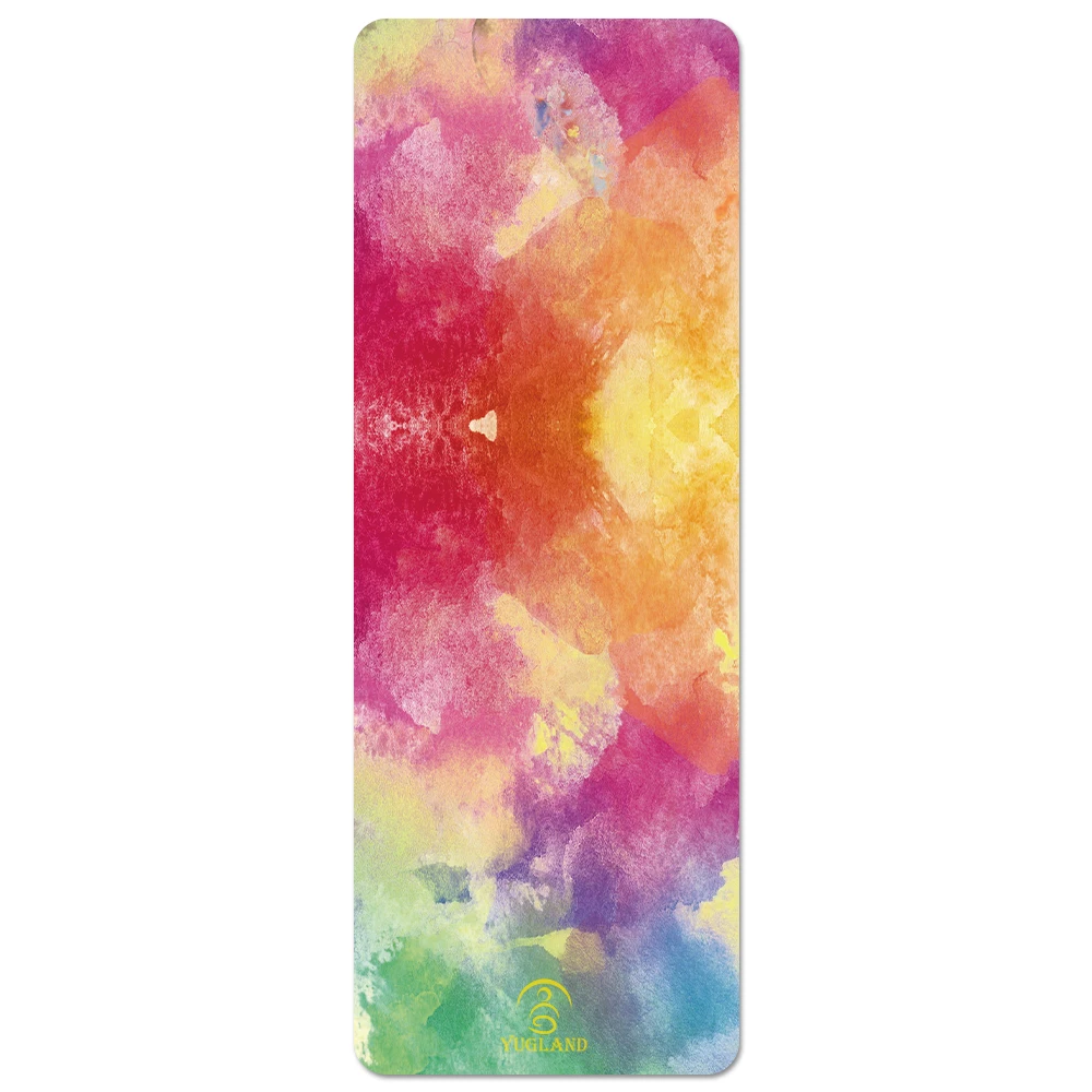 Yugland Best quality high density non slip suede yoga mat eco friendly,digital print anti slip recycled yoga mat material rubber, Color printing
Yugland Best quality high density non slip suede yoga mat eco friendly,digital print anti slip recycled yoga mat material rubber, Color printing