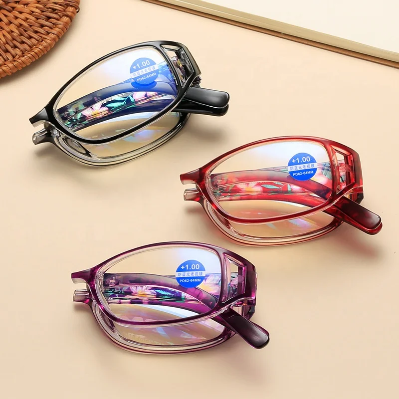 Sunbest KY018 Wholesale Cheap Anti Blue Light Folding Granny Reading Glasses Printed Fancy Frames Read Eye Glasses With Case
Sunbest KY018 Wholesale Cheap Anti Blue Light Folding Granny Reading Glasses Printed Fancy Frames Read Eye Glasses With Case