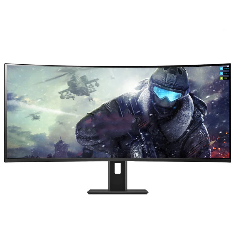 OEM/ODM acceptable curved gaming monitor 3840 1600 4k monitor 21:9 super wide monitor, Black color
OEM/ODM acceptable curved gaming monitor 3840 1600 4k monitor 21:9 super wide monitor, Black color
