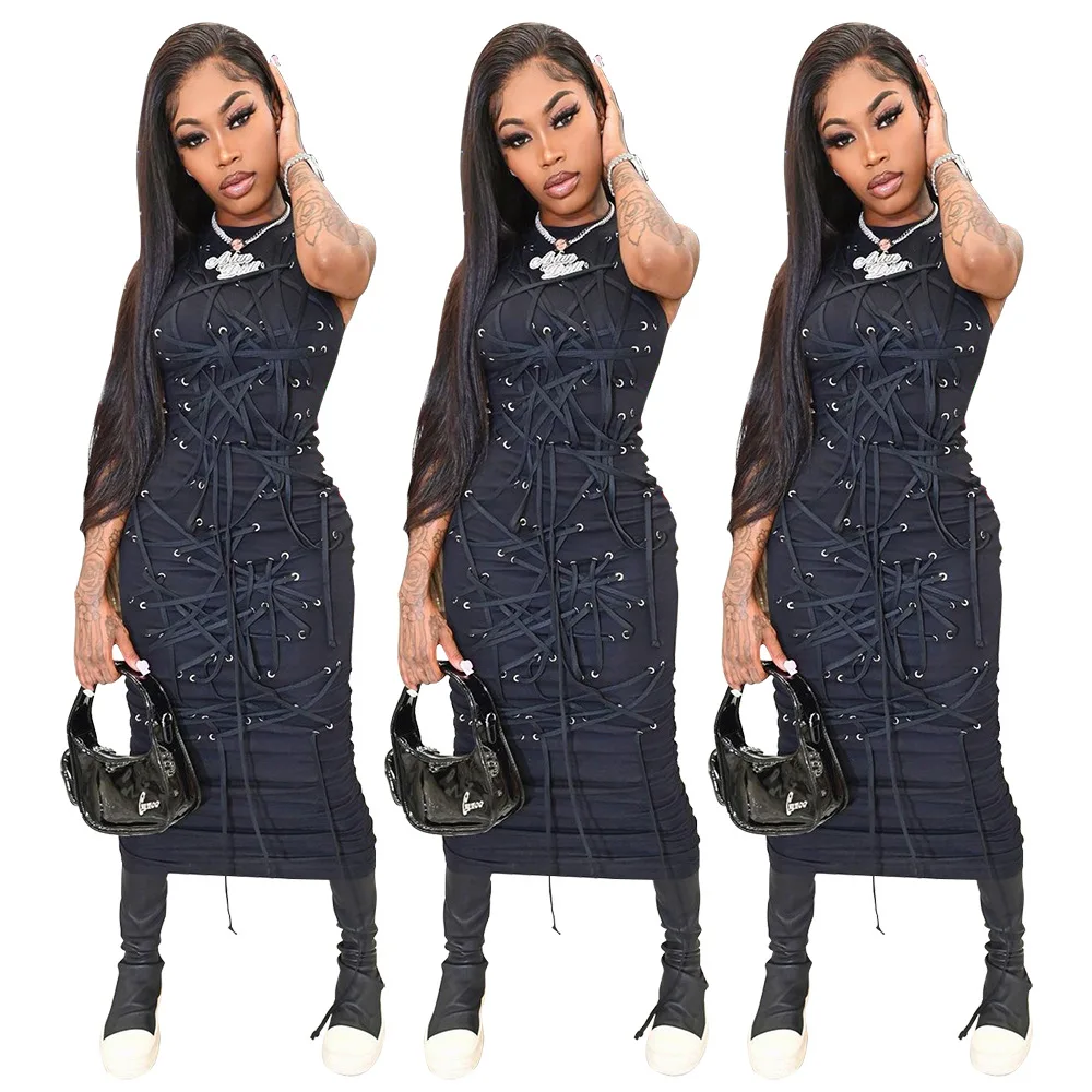 2021 Women Fall Long Shirt String Maxi Dresses Lady Elegant Sexy Club Dresses Loose Skirt for Girls
2021 Women Fall Long Shirt String Maxi Dresses Lady Elegant Sexy Club Dresses Loose Skirt for Girls